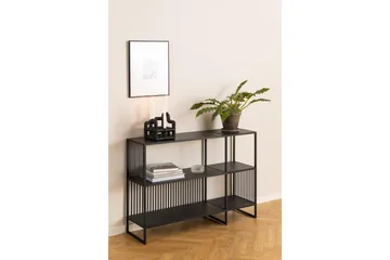 Saklani Bokhylle 120 cm - Svart - Oppbevaring - Hylle - Bokhylle