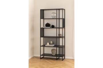 Saklani Bokhylle 85 cm - Svart - Oppbevaring - Hylle - Bokhylle