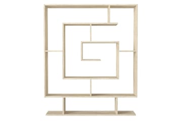 Sarmasik Bokhylle 124,8 cm - Beige - Oppbevaring - Hylle - Bokhylle