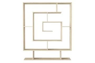 Sarmasik Bokhylle 124,8 cm - Beige - Oppbevaring - Hylle - Bokhylle