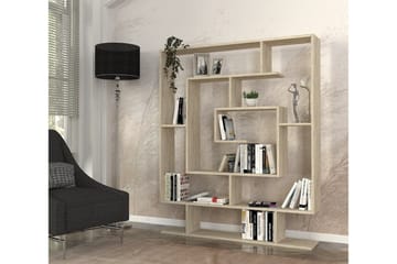 Sarmasik Bokhylle 124,8 cm - Beige - Oppbevaring - Hylle - Bokhylle