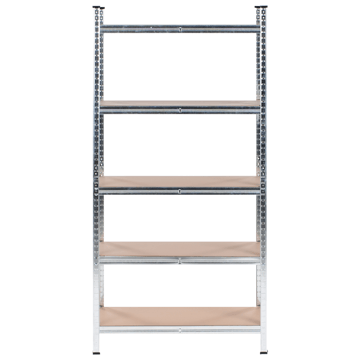 Sett med 2 garasjehyller Xitta 75 cm - Sølv/brun - Oppbevaring - Hylle - Hagehylle