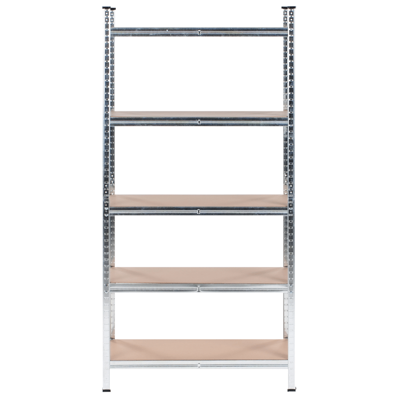 Sett med 2 garasjehyller Xitta 75 cm - Sølv/brun - Oppbevaring - Hylle - Hagehylle