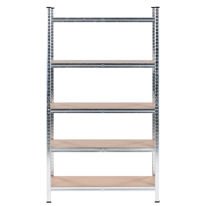 Sett med 2 garasjehyller Xitta 90 cm - Sølv/brun - Oppbevaring - Hylle - Hagehylle