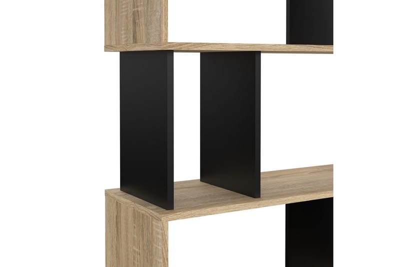 Shivani Bokhylle 80 cm - Natur/Svart - Oppbevaring - Hylle - Bokhylle