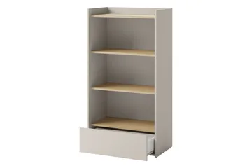 Sigmana Bokhylle 70 cm i Eik - Lys Beige - Oppbevaring - Hylle - Bokhylle
