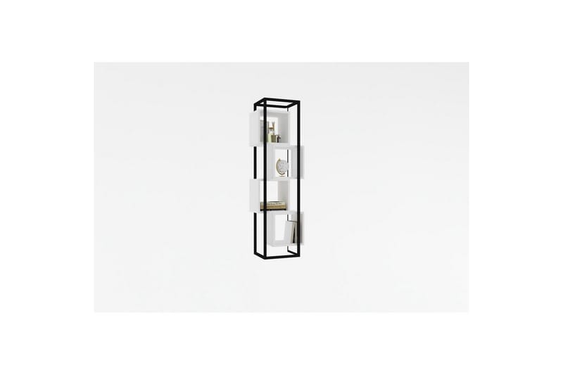 Sivor Bokhylle 44 cm - Hvit - Oppbevaring - Hylle - Bokhylle