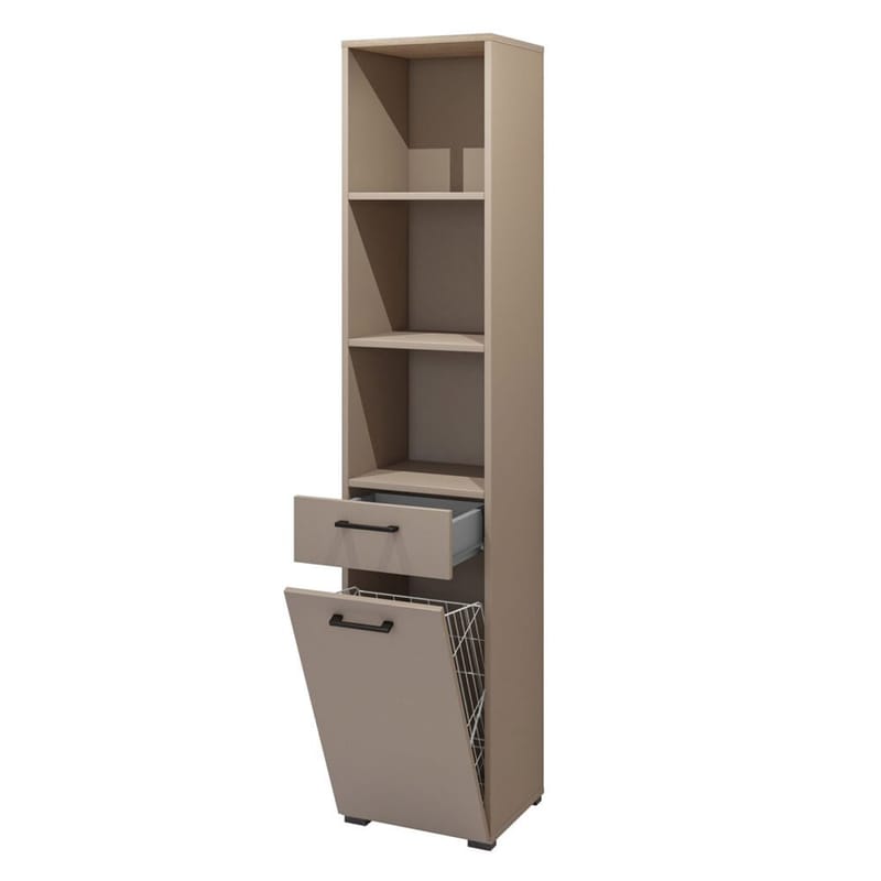 Skap Rosa 1 skuff 1 dør - Oppbevaring - Hylle - Bokhylle