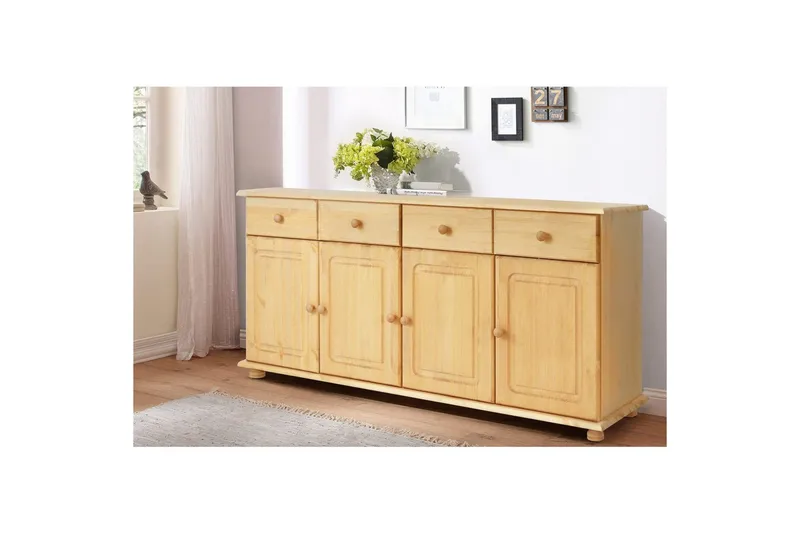 Skjenk Mette 156x34x77 cm - 156x34x77 cm - Oppbevaring - Oppbevaringsmøbler - Sideboard & skjenk