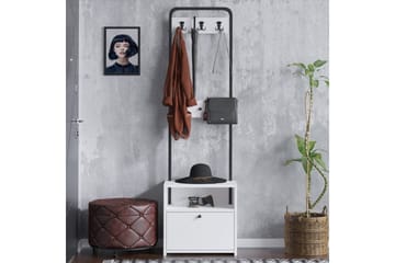 Springhill Hattehylle 50 cm - Svart/Hvit - Oppbevaring - Hylle - Hattehylle