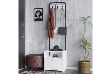 Springhill Hattehylle 50 cm - Svart/Hvit - Oppbevaring - Hylle - Hattehylle