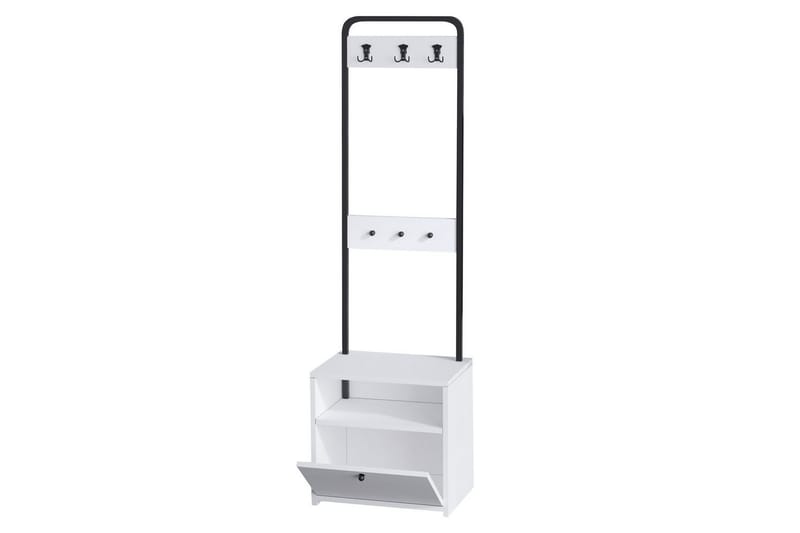 Springhill Hattehylle 50 cm - Svart/Hvit - Oppbevaring - Hylle - Hattehylle