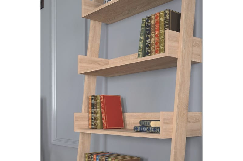 Comfortale Bokhylle - Brun - Oppbevaring - Hylle - Stigehylle & trappehylle