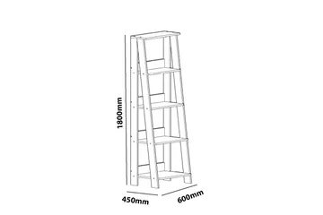 Decorotika Bokhylle/Trapp - Oppbevaring - Hylle - Stigehylle & trappehylle