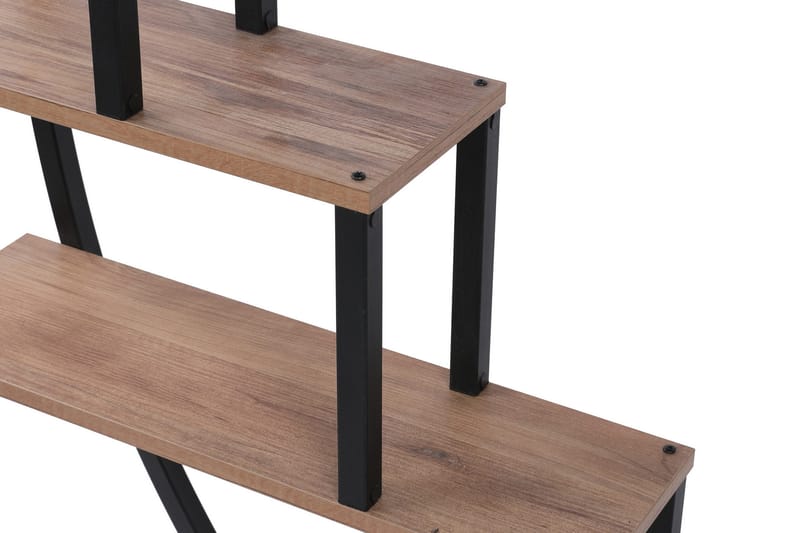 Gardellis Stigehylle 85x35 cm - Svart - Oppbevaring - Hylle - Stigehylle & trappehylle