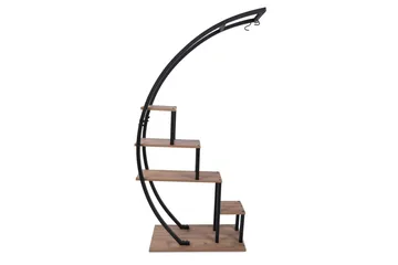 Gardellis Stigehylle 85x35 cm - Svart - Oppbevaring - Hylle - Stigehylle & trappehylle