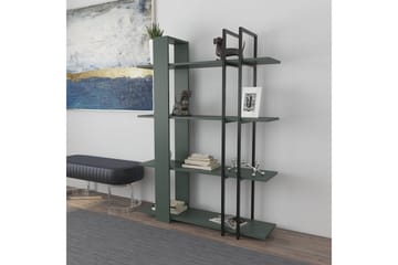 Thyra Bokhylle 120 cm - Grønn/Sort - Oppbevaring - Hylle - Bokhylle