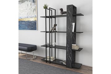 Thyra Bokhylle 120 cm - Sort/Hvit - Oppbevaring - Hylle - Bokhylle
