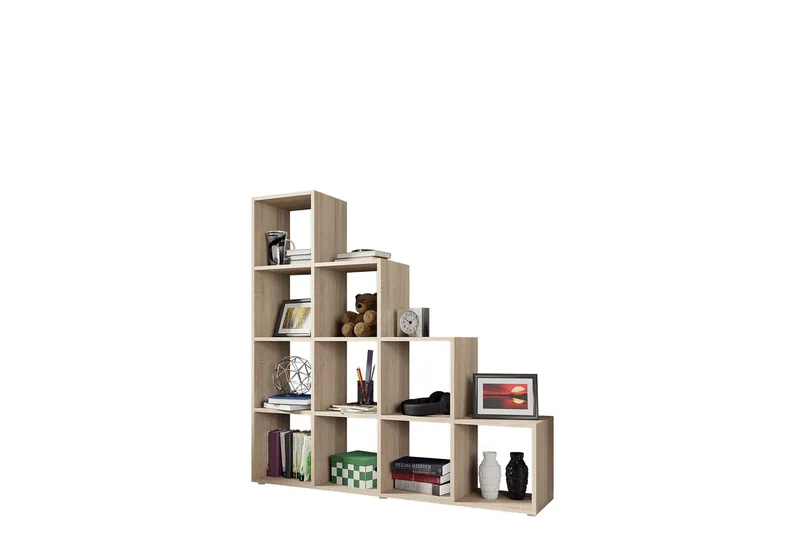 Triorana Bokhylle 139 cm, Beige