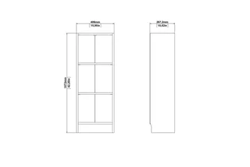 Trysil Bokhylle 40,6 cm - Brun - Oppbevaring - Hylle - Bokhylle