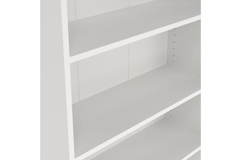 Trysil Bokhylle 79 cm - Hvit - Oppbevaring - Hylle - Bokhylle