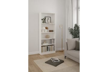 Trysil Bokhylle 79 cm - Hvit - Oppbevaring - Hylle - Bokhylle