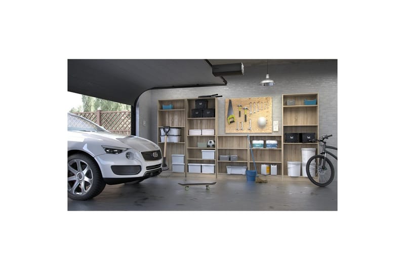 Trysil Bokhylle 79 cm i Eik - Beige - Oppbevaring - Hylle - Bokhylle