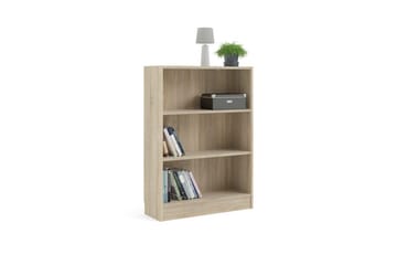 Trysil Bokhylle 79 cm i Eik - Beige - Oppbevaring - Hylle - Bokhylle