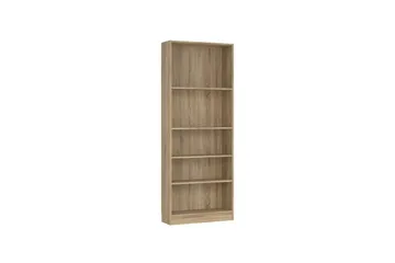 Trysil Bokhylle 79 cm i Eik - Beige - Oppbevaring - Hylle - Bokhylle
