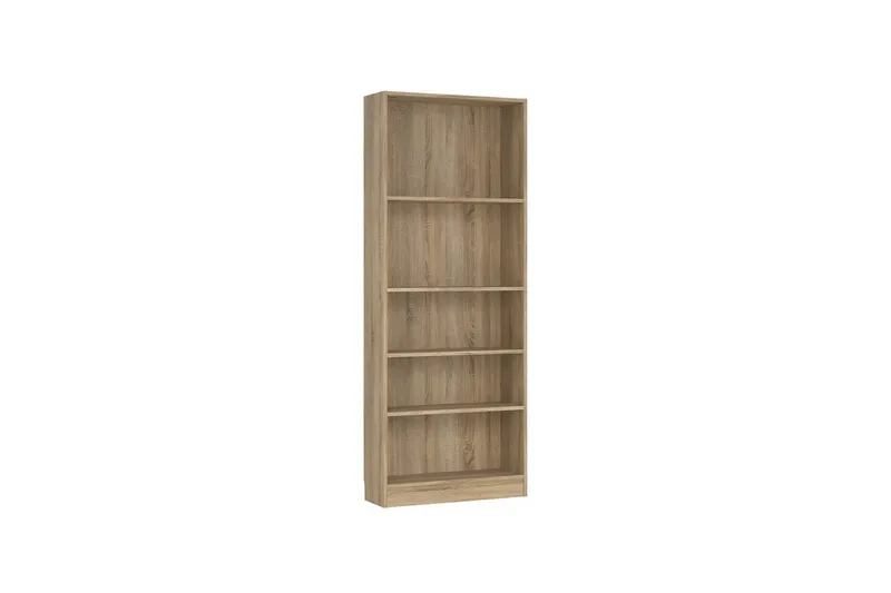 Trysil Bokhylle 79 cm i Eik - Beige - Oppbevaring - Hylle - Bokhylle