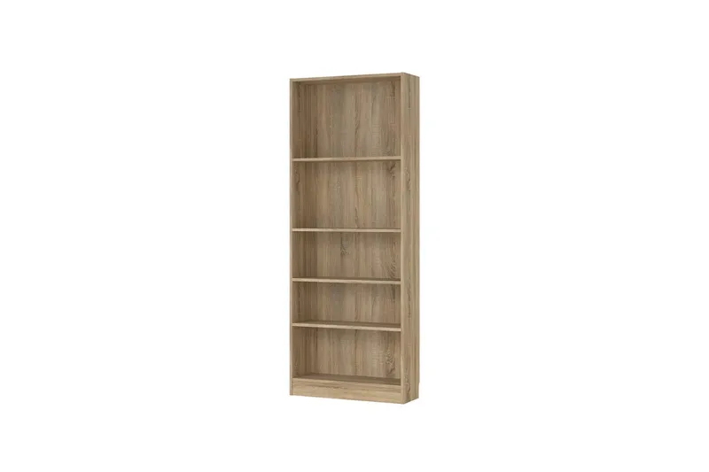 Trysil Bokhylle 79 cm i Eik, Beige