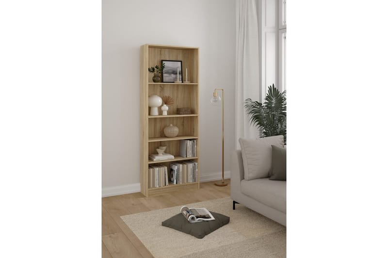 Trysil Bokhylle 79 cm - Natur - Oppbevaring - Hylle - Bokhylle