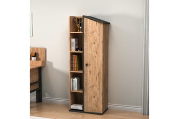 Valerin Bokhylle 60 cm - Brun/Antrasitt - Oppbevaring - Hylle - Bokhylle