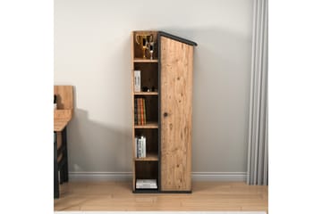 Valerin Bokhylle 60 cm - Brun/Antrasitt - Oppbevaring - Hylle - Bokhylle