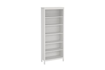 Vallvidera Bokhylle 78 cm - Hvit - Oppbevaring - Hylle - Bokhylle