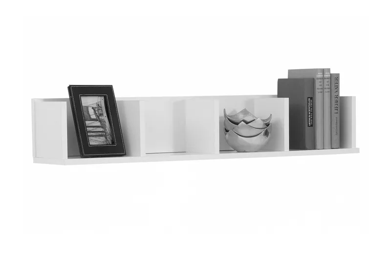 Alerossi Vegghylle 92 cm, Hvit