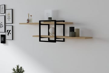 Andifli Vegghylle 120x30 cm - Blå - Oppbevaring - Hylle - Vegghylle