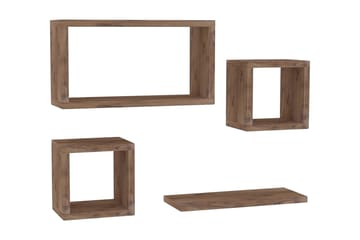 Andifli Vegghylle 40x44 cm - Grønn - Oppbevaring - Hylle - Vegghylle