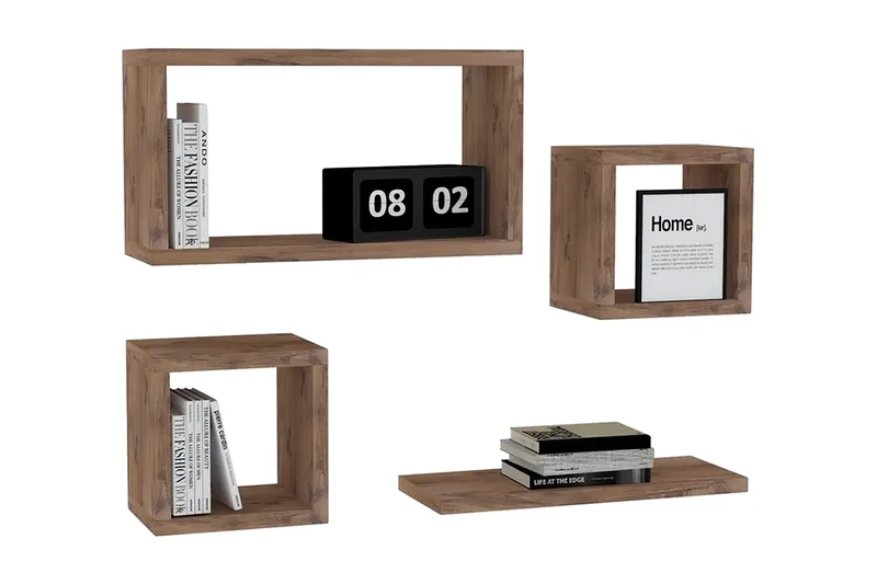 Andifli Vegghylle 40x44 cm - Grønn - Oppbevaring - Hylle - Vegghylle