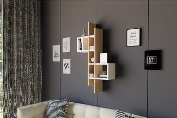 Andifli Vegghylle 53,8x108 cm - Blå - Oppbevaring - Hylle - Vegghylle