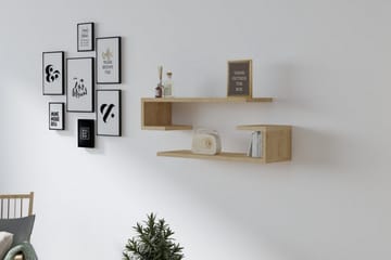 Andifli Vegghylle 60x15 cm - Grønn - Oppbevaring - Hylle - Vegghylle