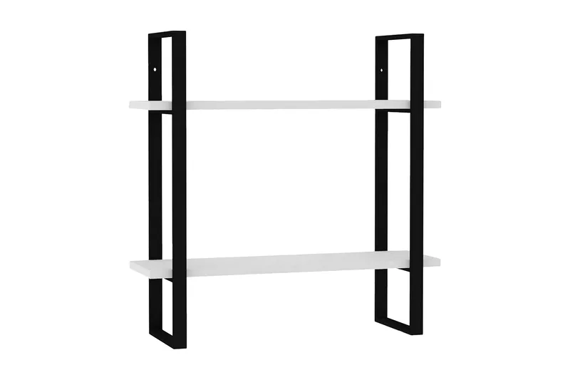 Andifli Vegghylle 70x70 cm, Hvit