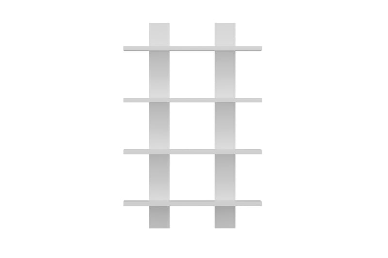 Aposonga Vegghylle 60x16 cm - Hvit - Oppbevaring - Hylle - Vegghylle