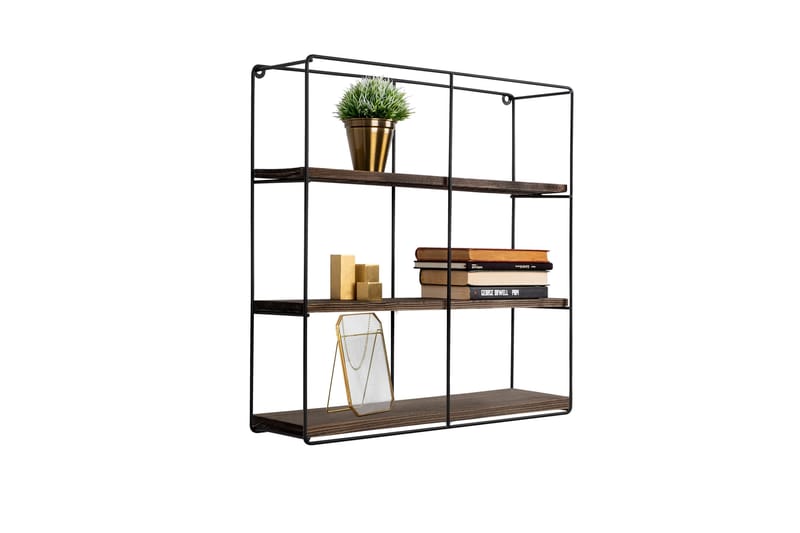 Apricus Vegghylle 60x15 cm 3 Hyller - Oppbevaring - Hylle - Vegghylle