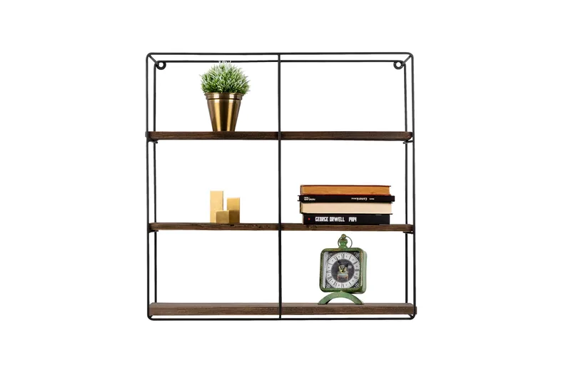 Apricus Vegghylle 60x15 cm 3 Hyller - Oppbevaring - Hylle - Vegghylle