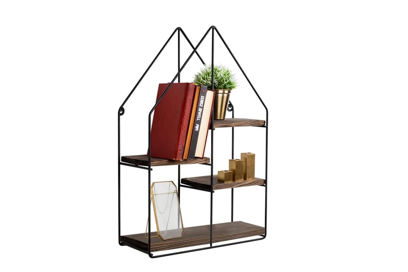 Catesbaei Vegghylle 60x15 cm 4 Hyller - Oppbevaring - Hylle - Vegghylle