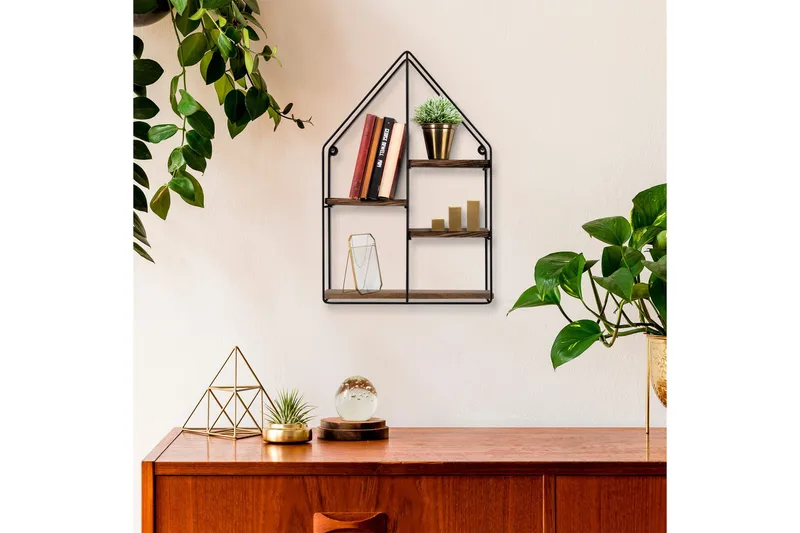 Catesbaei Vegghylle 60x15 cm 4 Hyller