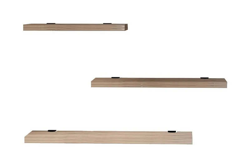 Cordin Vegghylle 2x30 cm 3 pk - Natur - Oppbevaring - Hylle - Vegghylle