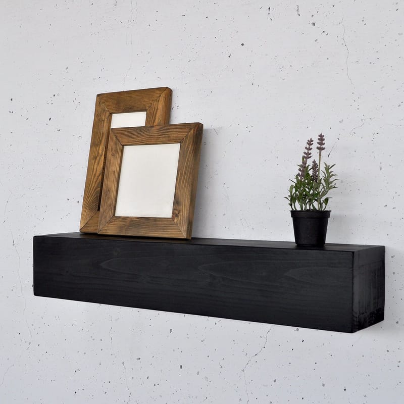 Decorative Wooden Wall Shelf Hanah Home - Oppbevaring - Hylle - Vegghylle