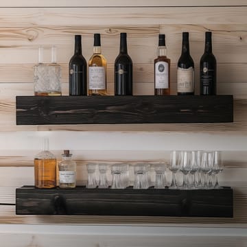 Decorative Wooden Wall Shelf Hanah Home - Oppbevaring - Hylle - Vegghylle